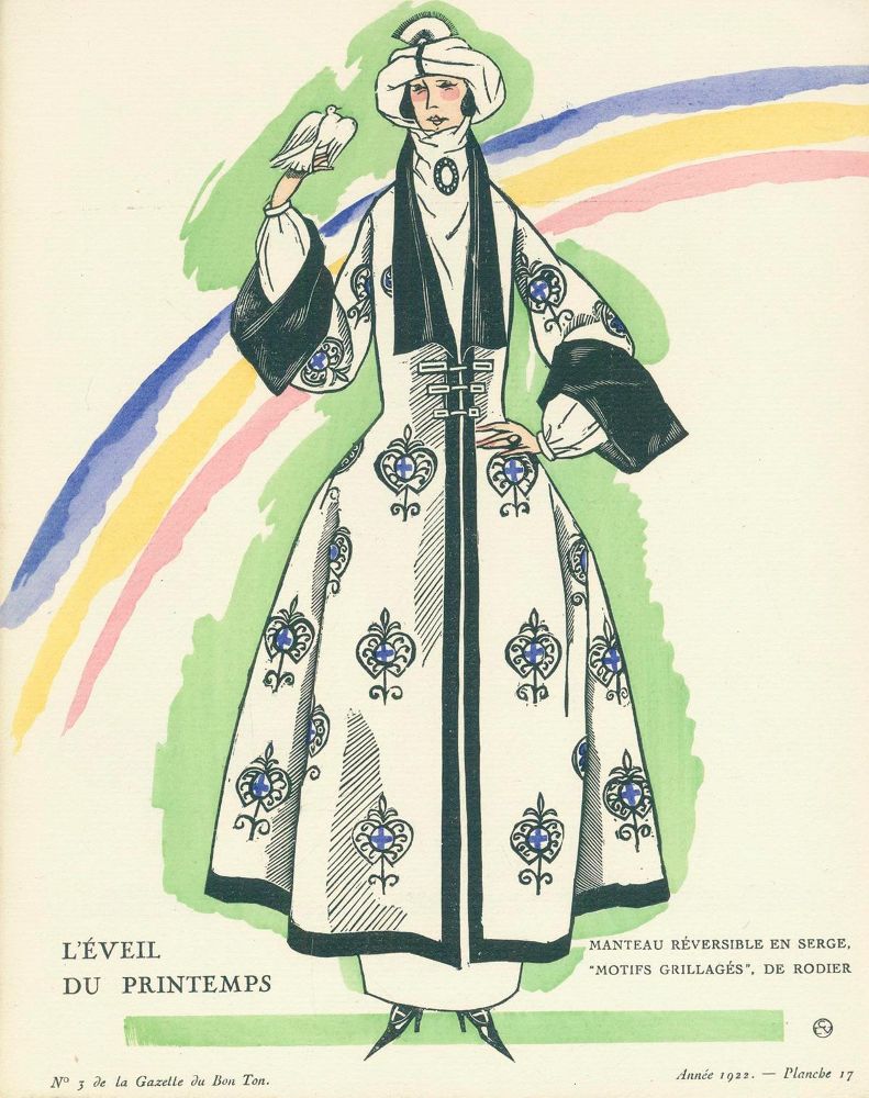 Große Abbildung Nr.1: 130-996 Gazette du Bon Ton.: (Mode und Trachten, Art Deco)
