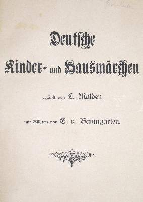 Bild Nr.1: 130-1018 Malden,L. (d.i. L.Mailänder).: (Baumgarten)