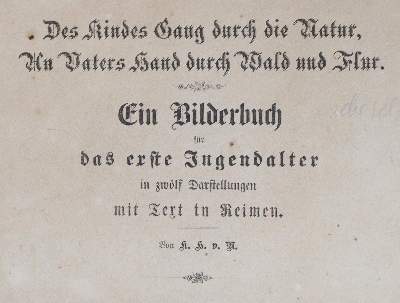 Bild Nr.2: 130-1060 Kindes Gang durch die Natur, Des,: (Kinder- und Jugendbücher)