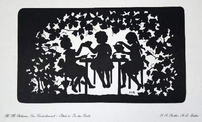 Bild Nr.1: 130-1100 Sammlung: (Scherenschnitte)