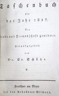 Bild Nr.1: 130-1136 Taschenbuch.: (Almanache)