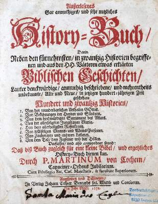 Bild Nr.2: 130-115 Cochem,M.v.: (Alte Drucke, Handschriften und Theologie)