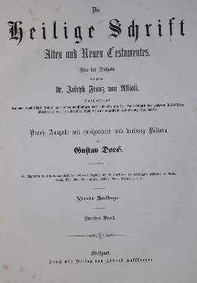 Bild Nr.1: 130-1167 Doré-Bibel.: (Doré, Bibeln)