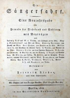 Bild Nr.2: 130-1183 Förster,F. (Hrsg.).: (Literatur und illustrierte Bücher bis 19.Jahrhundert)