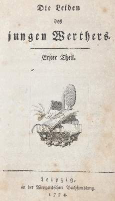 Bild Nr.1: 130-1190 (Goethe,J.W.v.).: (Literatur und illustrierte Bücher bis 19.Jahrhundert)