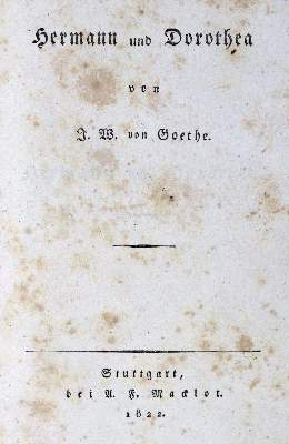 Bild Nr.2: 130-1191 Goethe,J.W.v.: (Literatur und illustrierte Bücher bis 19.Jahrhundert)