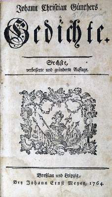 Bild Nr.2: 130-1196 Gottsched,J.G.: (Literatur und illustrierte Bücher bis 19.Jahrhundert)
