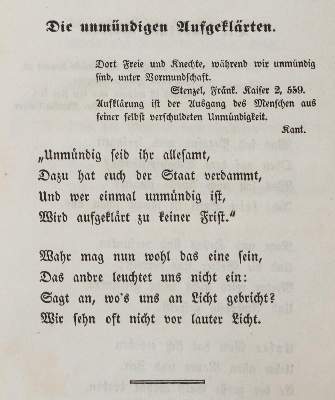 Bild Nr.1: 130-1208 Hoffmann von Fallersleben, (A. H.).: (Literatur und illustrierte Bücher bis 19.Jahrhundert)