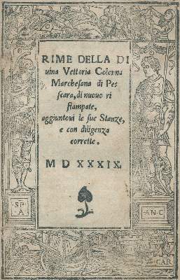 Bild Nr.1: 130-121 Colonna,V.: (Alte Drucke, Handschriften und Theologie)
