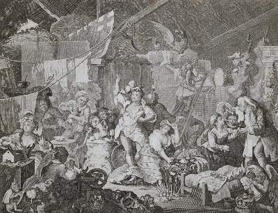 Bild Nr.1: 130-1211 Riepenhausen,E.: (Hogarth)