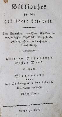 Bild Nr.1: 130-1250 (Lohmann,J.F.).: (Literatur und illustrierte Bücher bis 19.Jahrhundert)