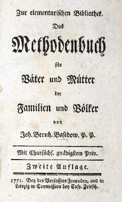 Bild Nr.1: 130-1275 Basedow,J.B.: (Pädagogik)