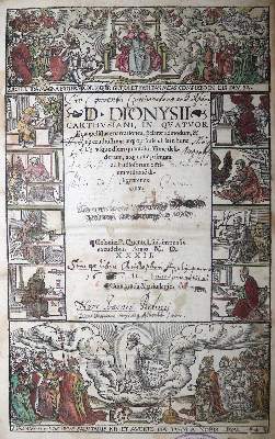Bild Nr.1: 130-128 Dionysius Carthusianus.: (Alte Drucke, Handschriften und Theologie)