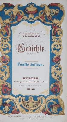 Bild Nr.1: 130-1302 Sammlung: (Literatur und illustrierte Bücher bis 19.Jahrhundert)