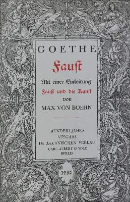 Bild Nr.1: 130-1353 Goethe,J.W.v.: (Askanischer Verlag)