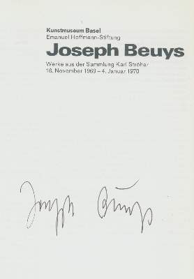 Bild Nr.1: 130-1371 Joseph Beuys.: (Beuys)