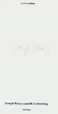 Bild Nr.1: 130-1379 Stüttgen,J. (Hrsg.).: (Beuys)