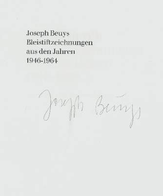 Bild Nr.1: 130-1382 Van der Grinten,F.J. u. H.: (Beuys)