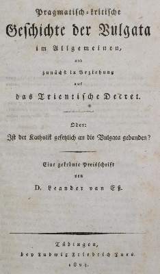 Bild Nr.1: 130-143 Ess,L.v.: (Alte Drucke, Handschriften und Theologie)