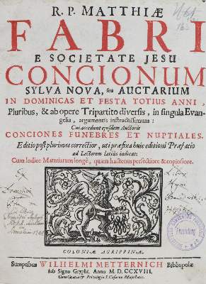 Bild Nr.1: 130-146 Faber,M.: (Alte Drucke, Handschriften und Theologie)