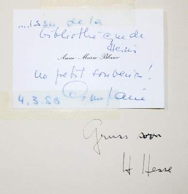 Bild Nr.1: 130-1475 Hesse,H.: (Literatur und illustrierte Bücher 20.Jahrhundert - Alte Literatur in modernen Ausgaben)