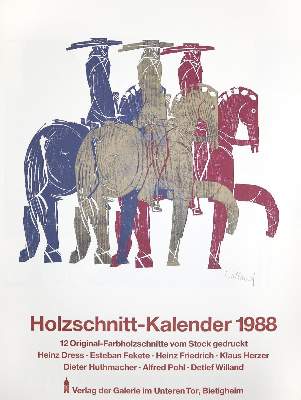 Bild Nr.1: 130-1486 Holzschnitt-Kalender.: (Literatur und illustrierte Bücher 20.Jahrhundert - Alte Literatur in modernen Ausgaben)
