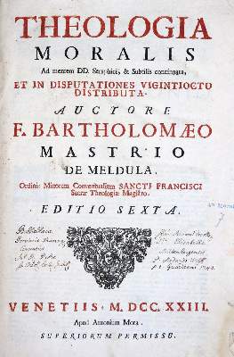 Bild Nr.1: 130-149 Ferraris,L.: (Alte Drucke, Handschriften und Theologie)