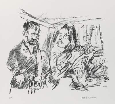 Bild Nr.6: 130-1511 Kokoschka,O.: (Literatur und illustrierte Bücher 20.Jahrhundert - Alte Literatur in modernen Ausgaben)