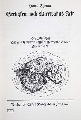 Bild Nr.1: 130-1644 Thoma,H.: (Literatur und illustrierte Bücher 20.Jahrhundert - Alte Literatur in modernen Ausgaben)