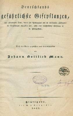 Bild Nr.1: 130-1688 Mann,J.G.: (Botanik)