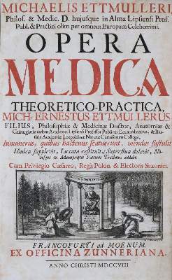 Bild Nr.3: 130-1733 Ettmüller,M.: (Medizin)