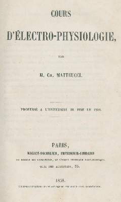 Bild Nr.1: 130-1749 Matteucci,C.: (Medizin)