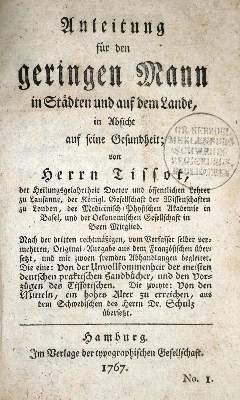 Bild Nr.1: 130-1765 Tissot,(S.A.A.D.).: (Medizin)