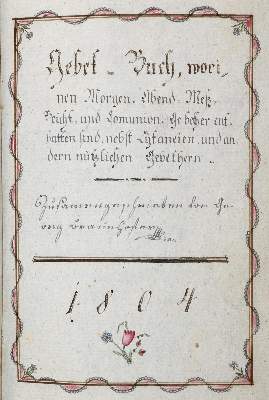 Bild Nr.2: 130-181 Officium sacrorum: (Handschriften)