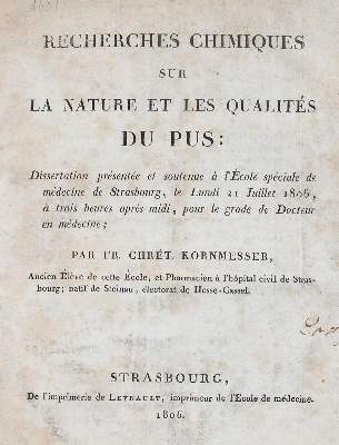 Bild Nr.1: 130-1819 Kornmesser,F.C.: (Sammlung von Professor Dr.Dr. Johannes Büttner)