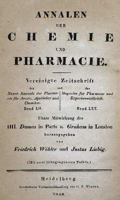Bild Nr.2: 130-1831 Liebig,J.v.: (Sammlung von Professor Dr.Dr. Johannes Büttner)