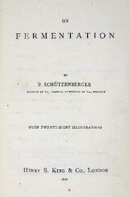 Bild Nr.1: 130-1883 Schützenberger,P.: (Sammlung von Professor Dr.Dr. Johannes Büttner)