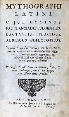 Bild Nr.1: 130-1940 Hyginus,C.J.: (Verschiedene Gebiete - Varia, Astronomie)
