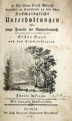 Bild Nr.1: 130-1949 Wünsch,C.E.: (Verschiedene Gebiete - Varia, Astronomie)