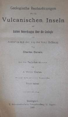 Bild Nr.1: 130-1962 Darwin,Ch.: (Verschiedene Länder - Geschichte)