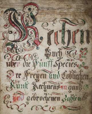 Bild Nr.1: 130-1994 Engelhardt,J.F.: (Verschiedene Gebiete - Varia, Mathematik, Handschriften)
