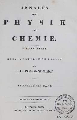 Bild Nr.1: 130-2008 Clausius,R.: (Verschiedene Gebiete - Varia, Physik)
