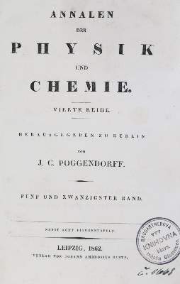 Bild Nr.1: 130-2009 Clausius,R.: (Verschiedene Gebiete - Varia, Physik)