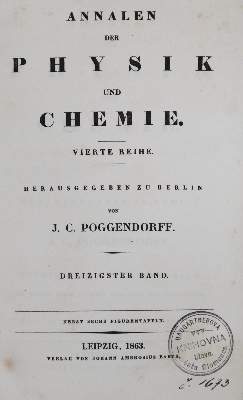 Bild Nr.1: 130-2010 Clausius,R.: (Verschiedene Gebiete - Varia, Physik)