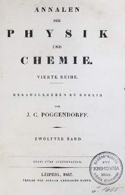 Bild Nr.1: 130-2016 Kirchhoff,G.: (Verschiedene Gebiete - Varia, Physik)
