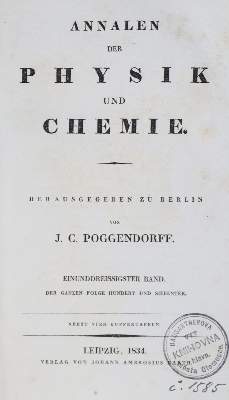 Bild Nr.1: 130-2018 Runge,F.F.: (Verschiedene Gebiete - Varia, Physik)