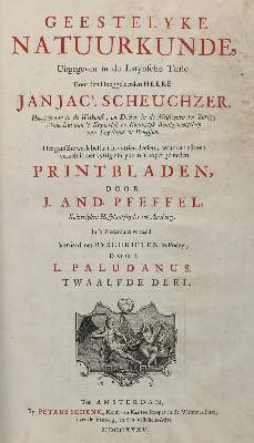 Bild Nr.4: 130-2027 Scheuchzer,J.J.: (Verschiedene Gebiete - Varia)