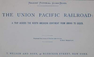 Bild Nr.1: 130-2051 Nelson,T. (Hrsg.).: (Amerika, Eisenbahn)