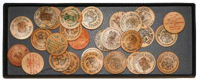 Bild Nr.2: 130-2061 Sammlung Wooden Nickel,: (Amerika)