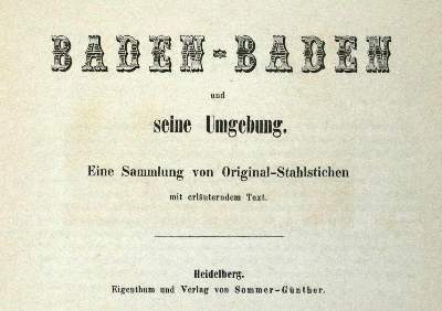 Bild Nr.1: 130-2104 Baden-Baden: (Deutschland, Baden-Baden)